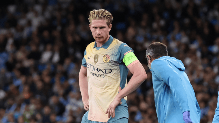 Who will replace Kevin De Bruyne against Arsenal