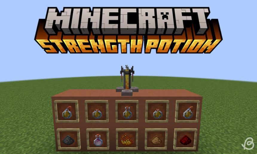 Crafting a Strength Potion in Minecraft Step by Step Guide