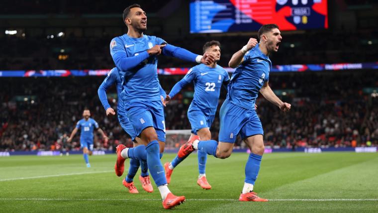 Greece Shocks England France Decimates Israel in UEFA Showdown