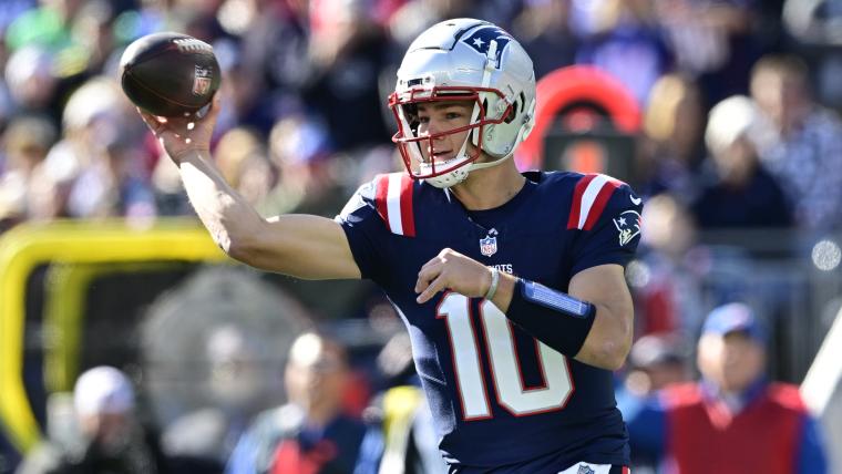 Patriots Quarterback Drake Maye Ruled Out Against Jets Due to