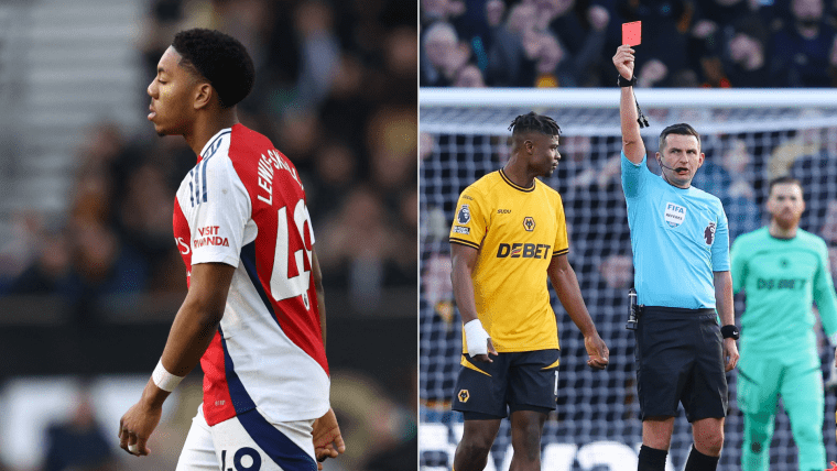 Myles Lewis Skellys Controversial Red Card Analyzing the Incident Against Wolves