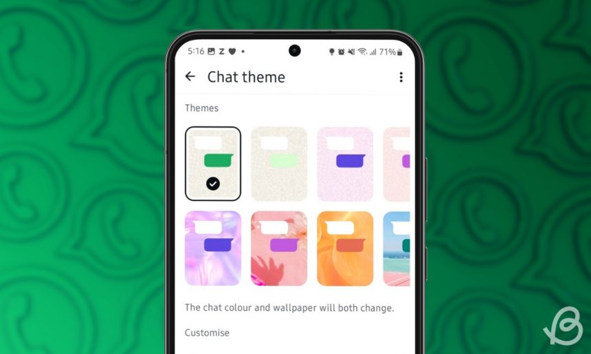 Step by Step Guide to Customize Your WhatsApp Chat Theme