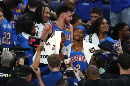 Oklahoma Citys Unforgettable Postgame Towel Ritual Takes the Internet by.webp