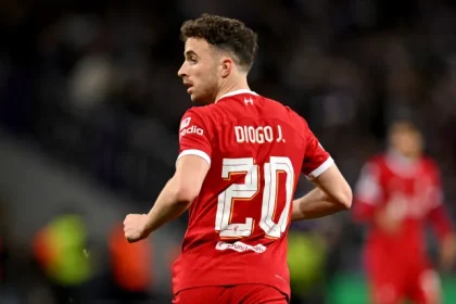 Diogo Jota Honored as Liverpool Retires Number 20 Jersey.webp