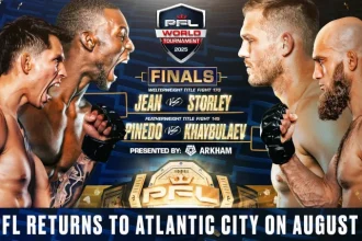 Exciting PFL Card Features Welterweight and Featherweight Championship Showdowns.webp