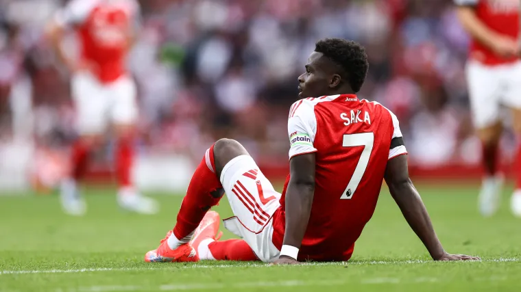 Latest Update on Bukayo Sakas Injury Arsenals Relief Boosts Mikel.webp