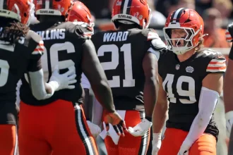 Browns Face Tough Injury Setback with Promising Rookie Linebacker Carson.webp