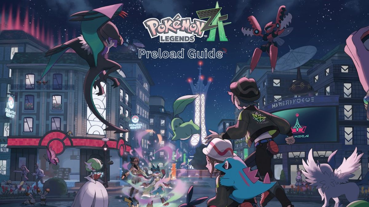 Step by Step Guide to Preloading Pokemon Legends Arceus on Nintendo Switch