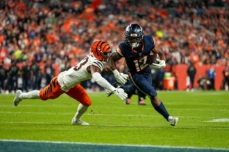 Broncos Running Back Depth Chart Update Following JK Dobbins Injury.webp