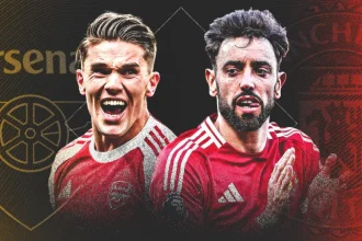 Real Time Coverage Arsenal Battles Manchester United in Premier League Clash.webp