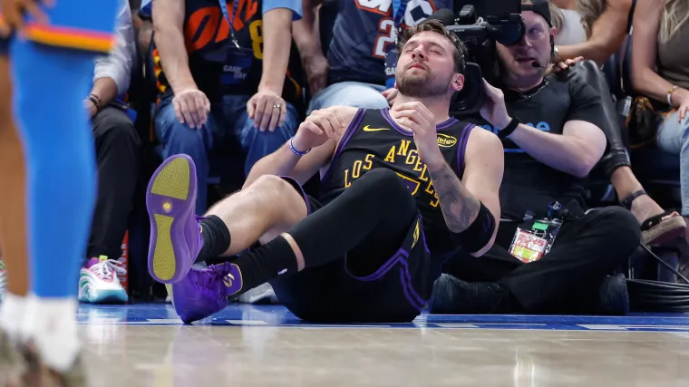 Lakers Receive Vital Update on Luka Doncics Hamstring Injury Following.webp