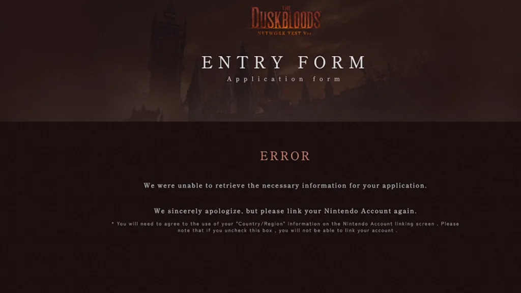 Resolving the Duskbloods Network Test Registration Issue A Comprehensive Guide