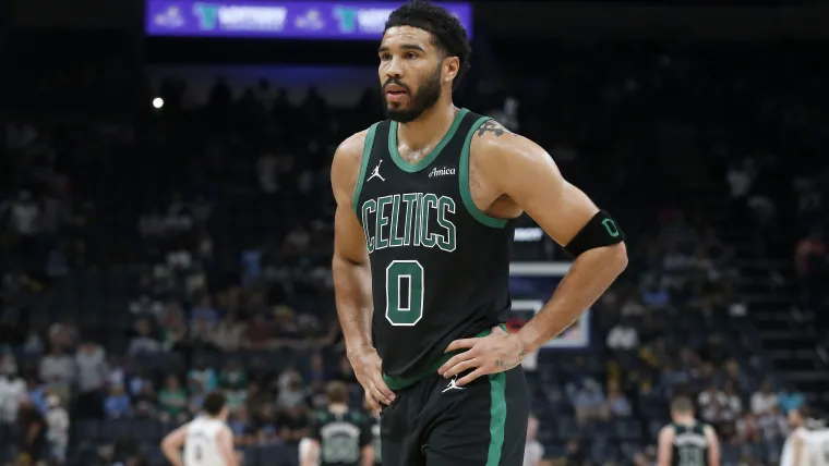 Jayson Tatum cua Celtics duoc so sanh voi Michael Jordan.webp